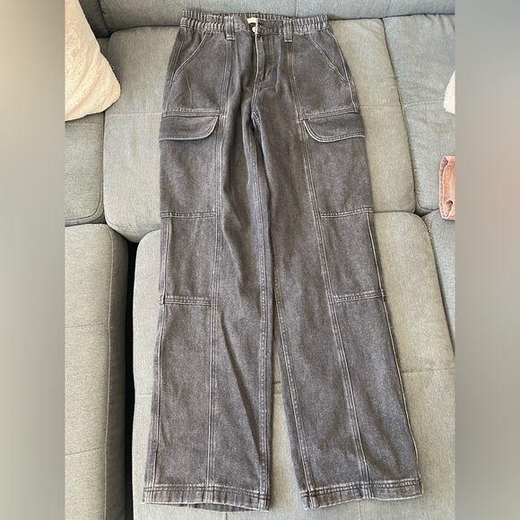 PACSUN wide leg high waisted jeans NEW M - Picture 1 of 5